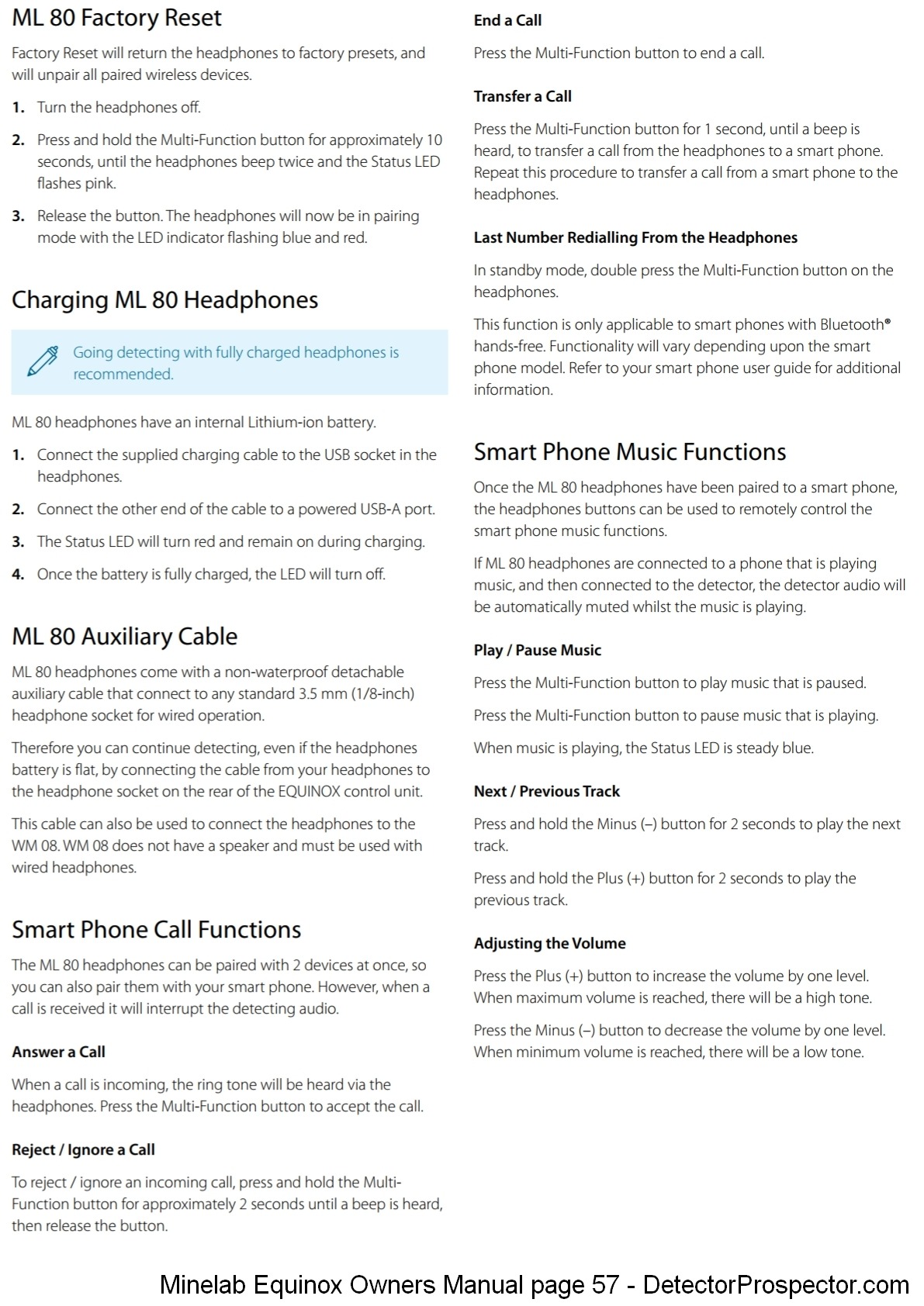 Minelab Equinox ML80 Headphones Instructions page 2.jpg